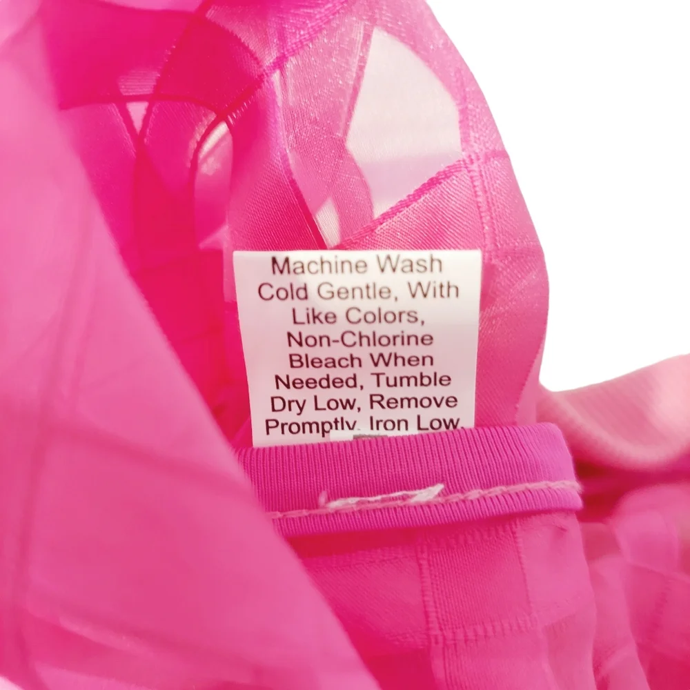 Pink Mesh Windowpane Bomber Jacket - Picture 4 of 7